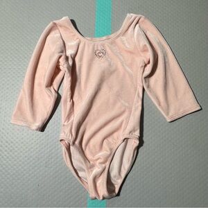 Freestyle Light Pink Long Sleeve Bodysuit